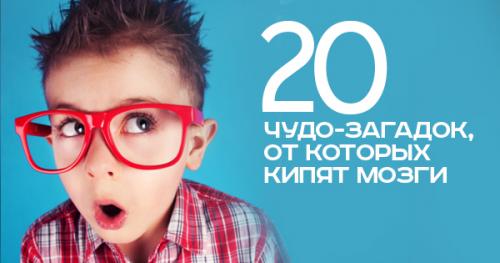 20 загадок для детей, которые способны сбить с толку любого взрослого: загадки, от которых кипит мозг