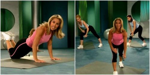 Дениз Остин Работа над проблемными зонами. Тренировка с Дениз Остин для всех проблемных зон с фитболом