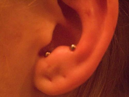 Точки на ушах для прокола. Виды прокалывания ушей