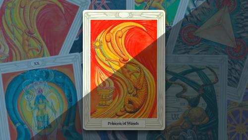 Принцесса Жезлов Таро Тота: значение и толкование карты