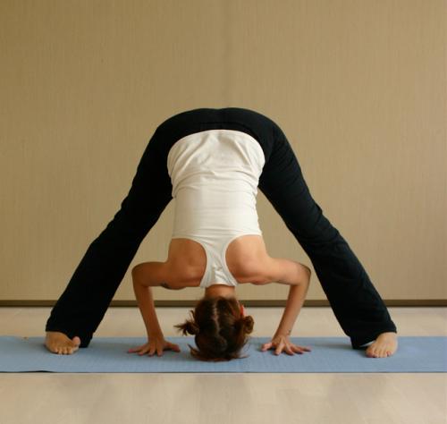 Паривритта Прасарита падоттанасана. Прасарита Падоттанасана