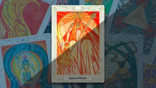 Королева Жезлов в Таро Тота. Королева Жезлов Таро Тота: значение и толкование карты