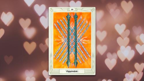 10 Жезлов Таро Тота: значение и толкование карты