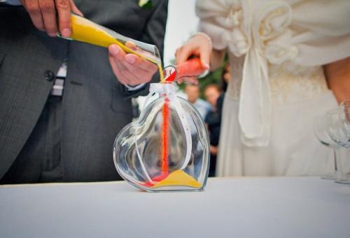 Сосуд Любви на свадьбу. Песочная церемония