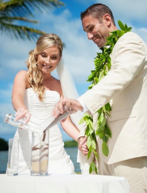 Сосуд Любви на свадьбу. Песочная церемония