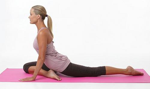 Поза голубя. Позы йоги — поза Голубь