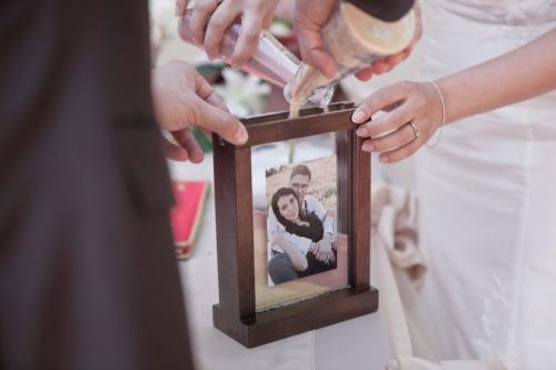 Сосуд Любви на свадьбу. Песочная церемония