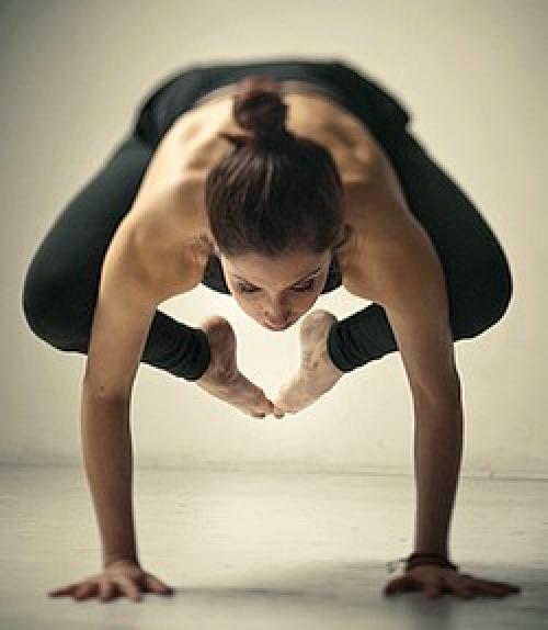 Поза вороны в йоге. Какасана или поза ворона в йоге