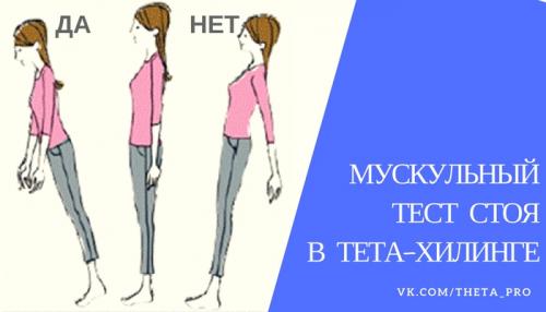 Кинезиологический тест покачивание. Что такое мускульный тест и как его проводить?