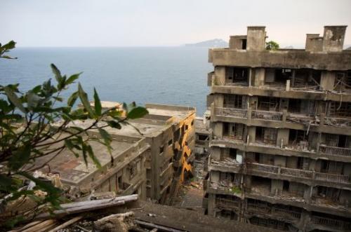 Хашима, Япония. Остров Хашима. Япония