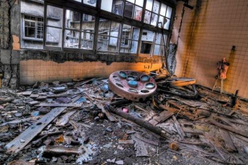 Хашима, Япония. Остров Хашима. Япония