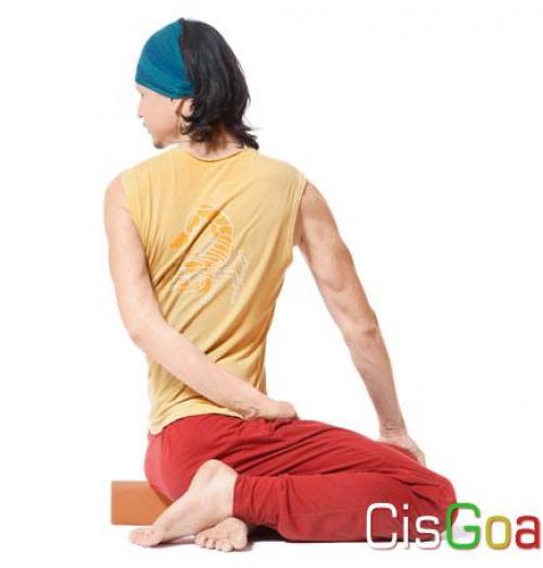 Бхарадваджасана айенгар. Бхарадваджасана 1