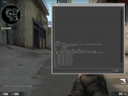 Как кикнуть самого себя в cs go. Как кикнуть себя через консоль?