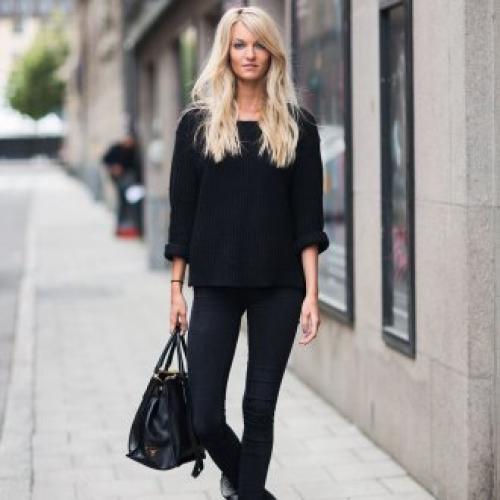 Черный цвет в одежде. Как правильно носить и сочетать черный цвет в одежде