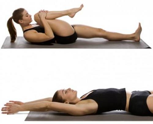 Паванамуктасана техника Выполнения. 