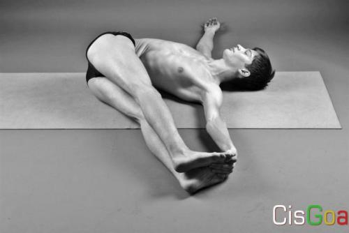 Джатхара Паривартанасан.  Джатхара Паривартанасана