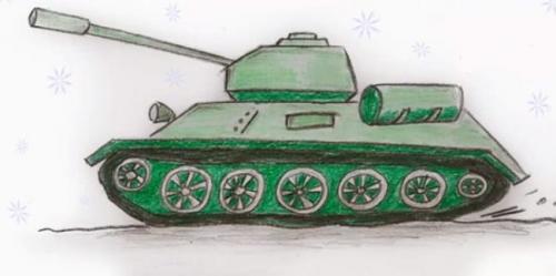 Как нарисовать танк. Как легко нарисовать танк карандашом: 20 идей для детей и начинающих