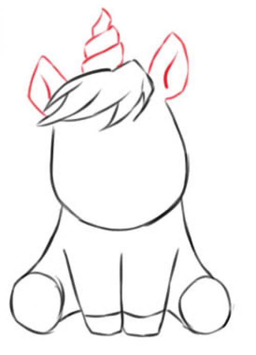 Как нарисовать единорога. Как нарисовать няшного единорога