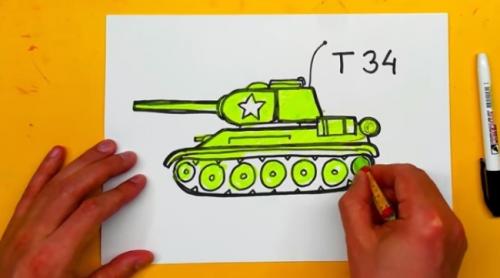 Как нарисовать танк. Как легко нарисовать танк карандашом: 20 идей для детей и начинающих