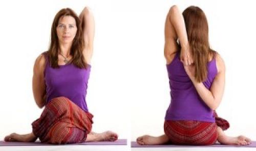Поза головы коровы польза. Гомукхасана – поза коровы