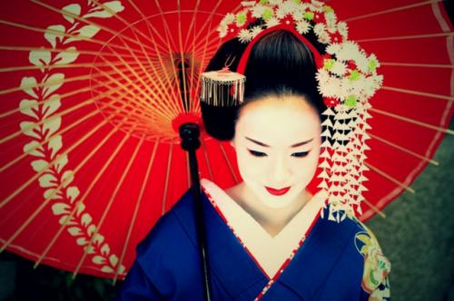 Гимнастика японских гейш. 