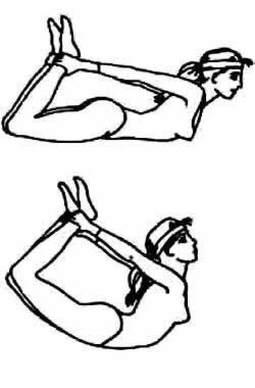 Упражнение «Поза лука»