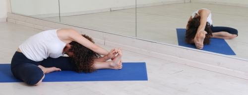 Джану Ширшасана.