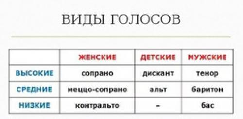 Как развить голос у мужчин. Низкий женский и мужской голос: как это сделать и зачем оно нужно