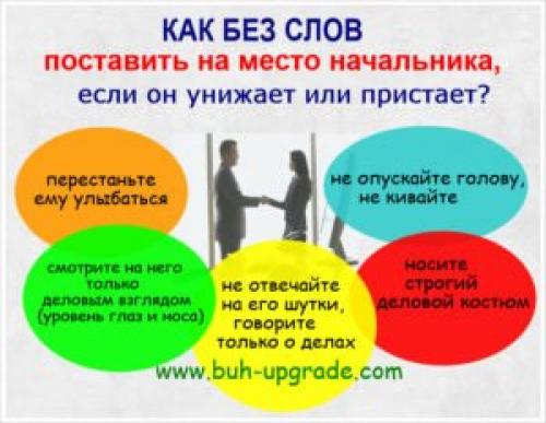 Как поставить начальника на место когда он орет. Как поставить на место начальника: советы специалистов