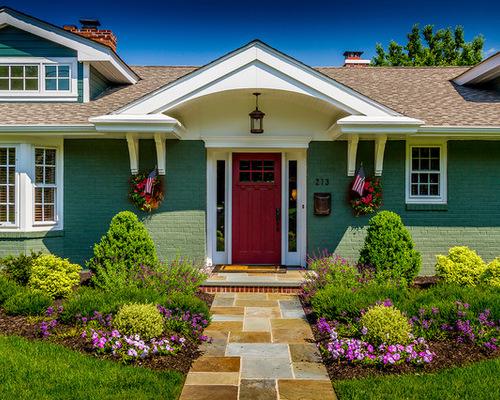 Крыша шоколадного цвета, какого должны быть цвета стены. Сочетания