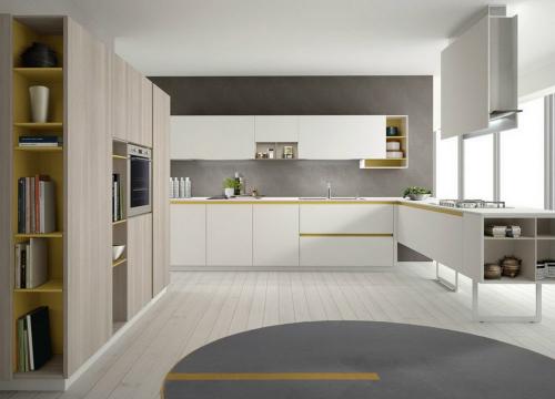 Если кухня белая, какого цвета должны быть стены. Стены для светлой кухни