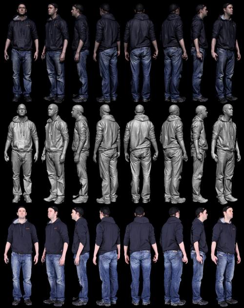 Люди сканеры описание. Модели для сканирования человека в 3д