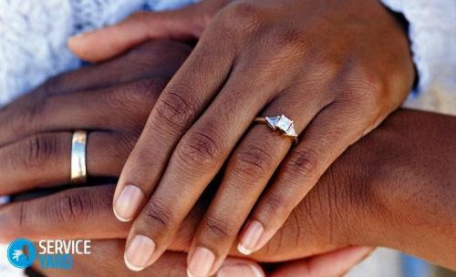 Можно ли носить кольцо на безымянном пальце левой руки. Кольцо на левой руке на безымянном пальце