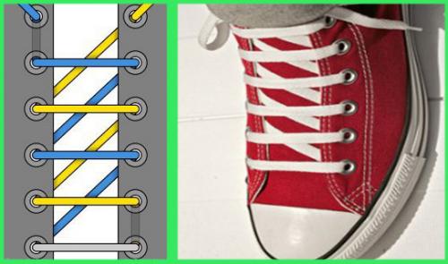 Как по-модному завязать шнурки?