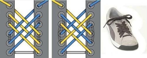 Как красиво завязать шнурки на кроссовках: способы для продвинутых