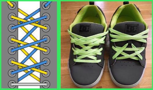 Как по-модному завязать шнурки?