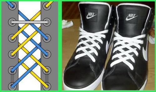 Как по-модному завязать шнурки?