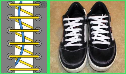 Как по-модному завязать шнурки?