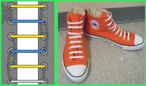 Как по-модному завязать шнурки?