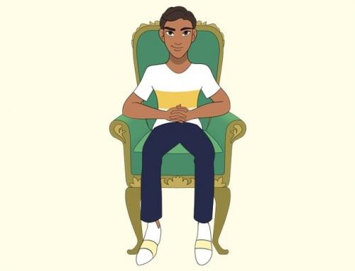 Тест в какой позе ты сидишь. Скажи, как ты любишь сидеть, и я скажу кто ты