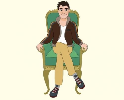 Тест в какой позе ты сидишь. Скажи, как ты любишь сидеть, и я скажу кто ты