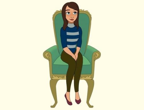 Тест в какой позе ты сидишь. Скажи, как ты любишь сидеть, и я скажу кто ты