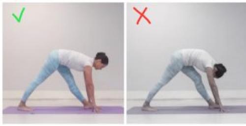 Паршвоттанасана