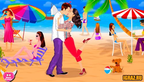 Любовные игры онлайн играть. Любовные игры про поцелуи