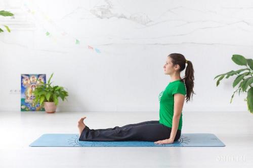 Поза посоха дандасана в йоге: выполнение и польза