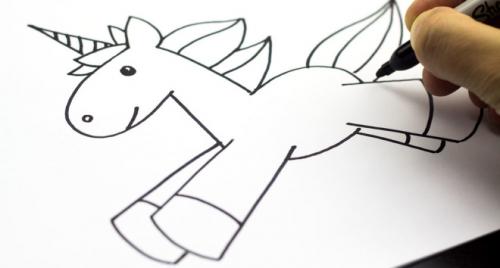 Единорог рисунок. Картинки и рисунки единорогов для срисовки