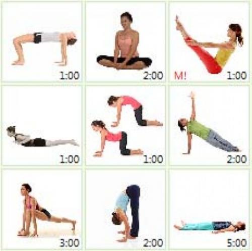 Комплекс асан на все группы мышц. Как правильно организовать занятия йогой для начинающих? 05