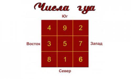 Число Гуа 5. Что представляет собой число гуа?