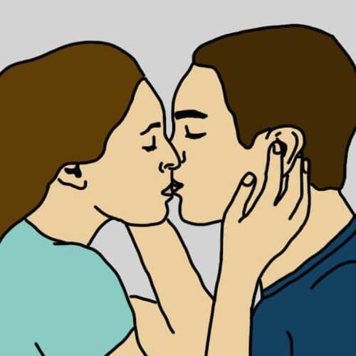 Как мужчина ведет себя когда любит целовать женщину. Как мужчина тебя целует, так и любит