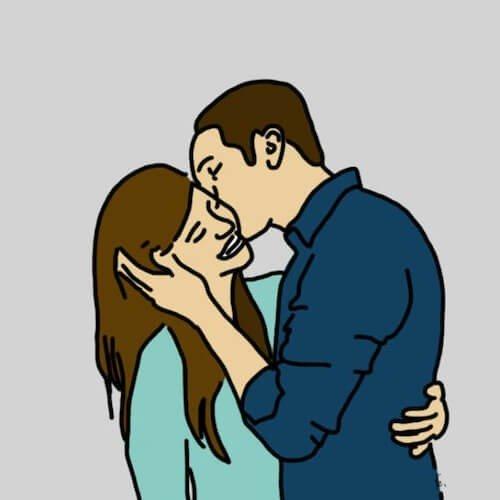 Как мужчина ведет себя когда любит целовать женщину. Как мужчина тебя целует, так и любит